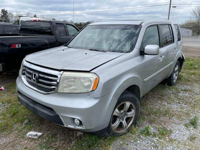 5FNYF3H57DB011684 - 2013 HONDA PILOT EXL SILVER photo 2