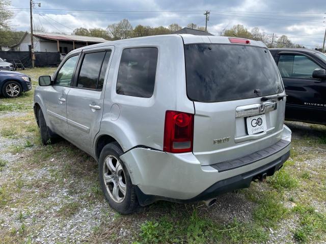 5FNYF3H57DB011684 - 2013 HONDA PILOT EXL SILVER photo 3