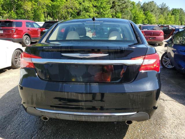 1C3BC1FG2BN568433 - 2011 CHRYSLER 200 TOURING BLACK photo 6