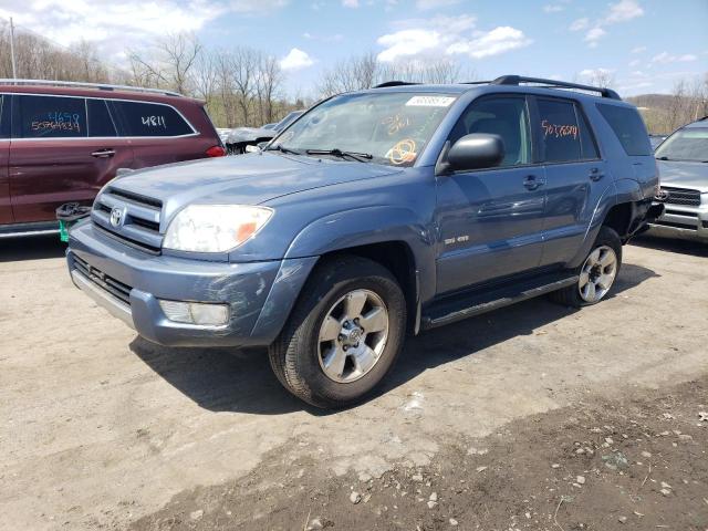 JTEBU14R240045096 - 2004 TOYOTA 4RUNNER SR5 BLUE photo 1