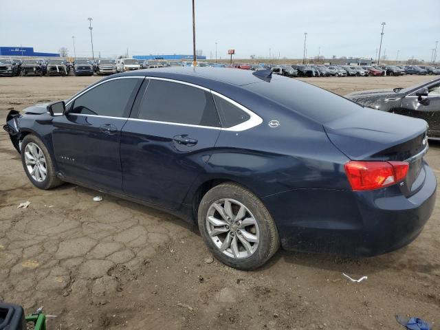 1G1105S32JU131426 - 2018 CHEVROLET IMPALA LT BLUE photo 2