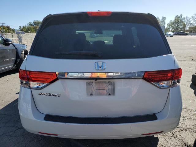 5FNRL5H64GB013656 - 2016 HONDA ODYSSEY EXL WHITE photo 6