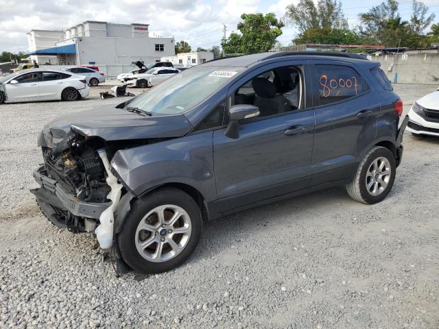 MAJ3S2GE2MC399587 - 2021 FORD ECOSPORT SE GRAY photo 1