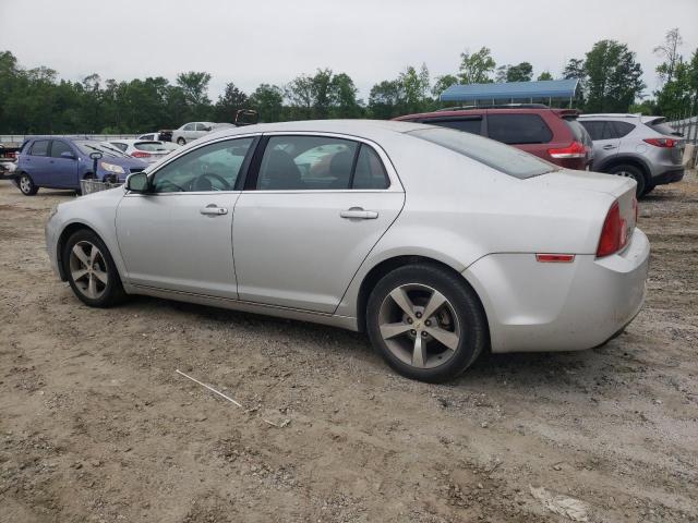 1G1ZC5EU6BF347297 - 2011 CHEVROLET MALIBU 1LT 银色 照片 2