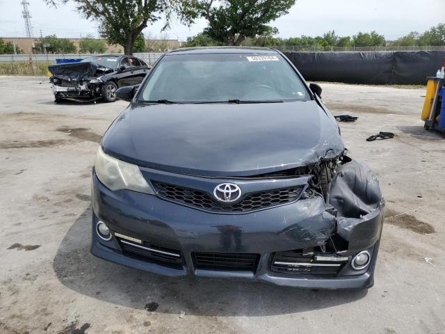 4T1BF1FK5CU151043 - 2012 TOYOTA CAMRY BASE BLUE photo 5