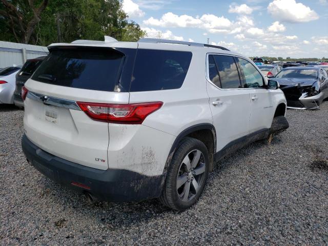 1GNERHKWXJJ256225 - 2018 CHEVROLET TRAVERSE LT WHITE photo 3