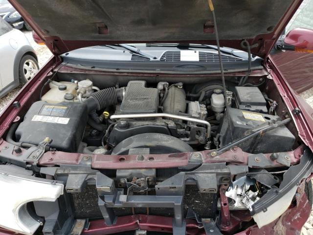 5GADT13S942321624 - 2004 BUICK RAINIER CXL MAROON photo 11