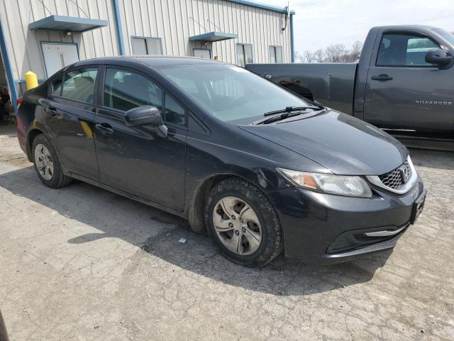 2HGFB2F59FH565713 - 2015 HONDA CIVIC LX BLACK photo 4