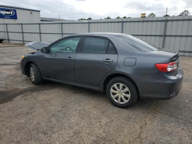 2T1BU4EE7BC721708 - 2011 TOYOTA COROLLA BASE GRAY photo 2