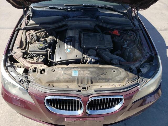 WBANV93528C130713 - 2008 BMW 535 XI MAROON photo 11