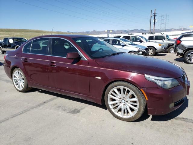 WBANV93528C130713 - 2008 BMW 535 XI MAROON photo 4