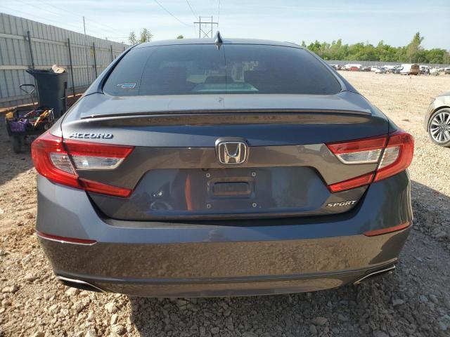 1HGCV1F32JA167317 - 2018 HONDA ACCORD SPORT GRAY photo 6