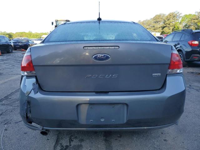 1FAHP3HN5BW198614 - 2011 FORD FOCUS SEL GRAY photo 6