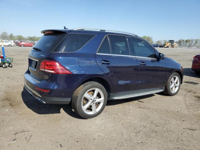 4JGDA5HB5HA959610 - 2017 MERCEDES-BENZ GLE 350 4MATIC BLUE photo 3