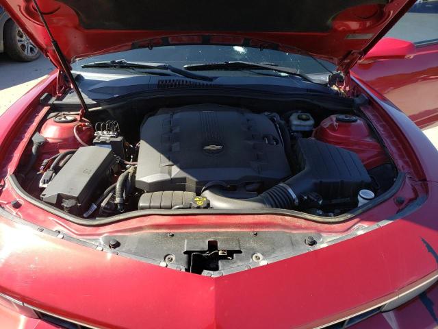 2G1FB1E31E9302559 - 2014 CHEVROLET CAMARO LT RED photo 11