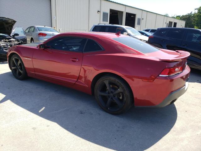 2G1FB1E31E9302559 - 2014 CHEVROLET CAMARO LT RED photo 2