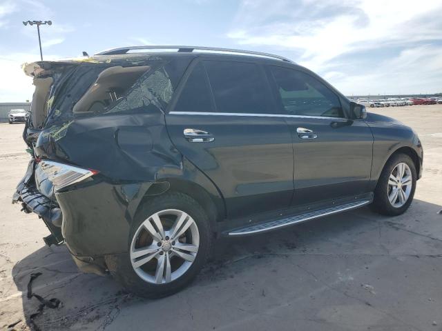 4JGDA5HB8DA162407 - 2013 MERCEDES-BENZ ML 350 4MATIC BLACK photo 3
