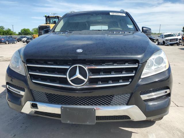 4JGDA5HB8DA162407 - 2013 MERCEDES-BENZ ML 350 4MATIC BLACK photo 5
