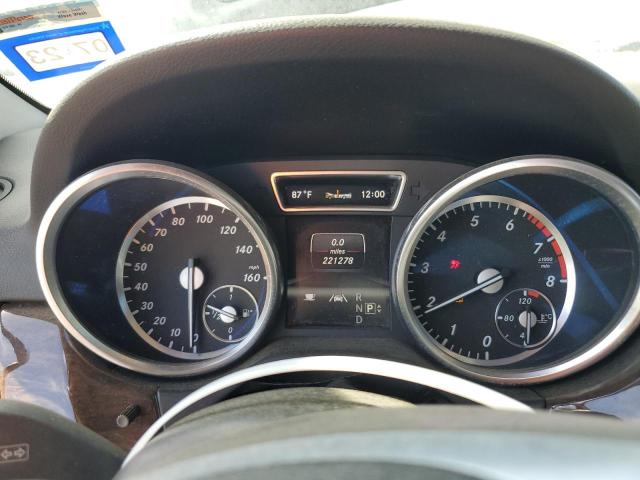 4JGDA5HB8DA162407 - 2013 MERCEDES-BENZ ML 350 4MATIC BLACK photo 9