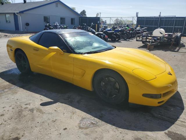 1G1YY22G2Y5101971 - 2000 CHEVROLET CORVETTE YELLOW photo 4