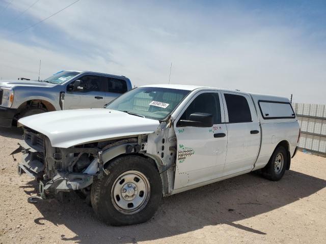 1C6RR7ST3KS580453 - 2019 RAM 1500 CLASS TRADESMAN WHITE photo 1