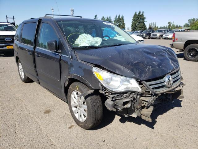 2C4RVABG0CR354720 - 2012 VOLKSWAGEN ROUTAN SE CHARCOAL photo 1