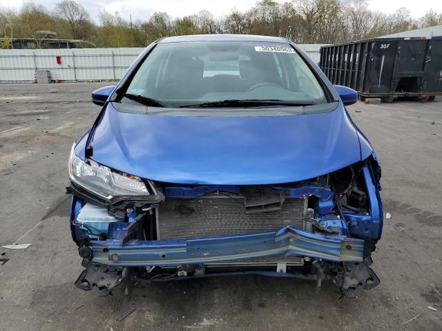 3HGGK5H46KM711183 - 2019 HONDA FIT LX BLUE photo 5