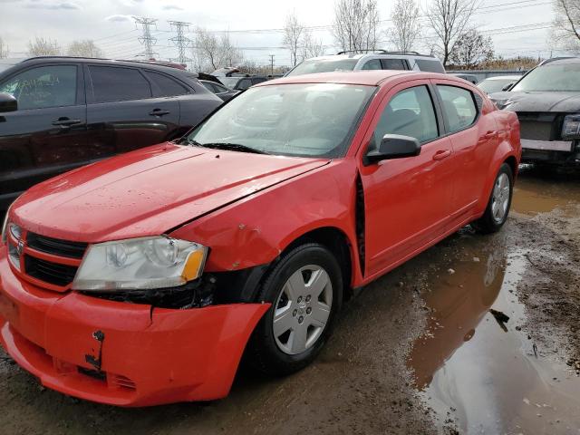 1B3LC46BX9N522107 - 2009 DODGE AVENGER SE RED photo 1