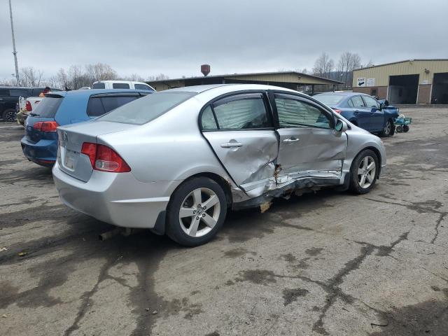 2HGFA16908H327879 - 2008 HONDA CIVIC EXL ვერცხლისფერი ფოტო 3