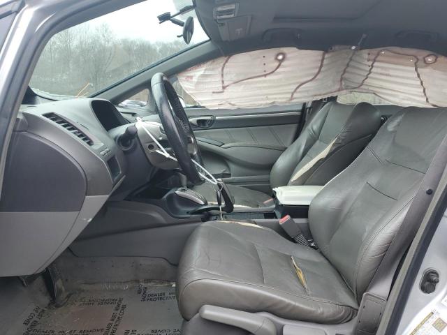 2HGFA16908H327879 - 2008 HONDA CIVIC EXL ვერცხლისფერი ფოტო 7