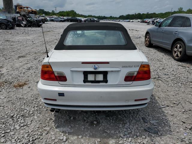 WBABS33413PG92378 - 2003 BMW 325 CI WHITE photo 6
