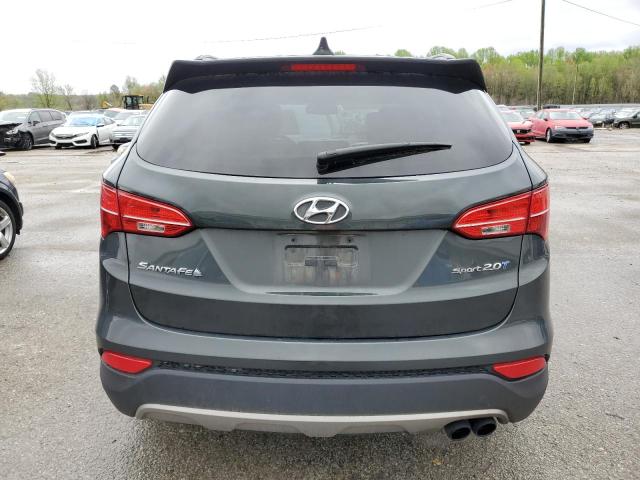 5XYZU3LA7DG070287 - 2013 HYUNDAI SANTA FE S BLACK photo 6