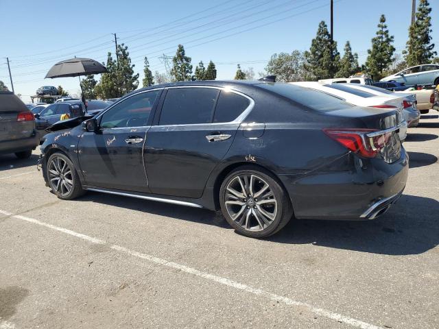 JH4KC2F91JC000251 - 2018 ACURA RLX SPORT HYBRID ADVANCE BLACK photo 2