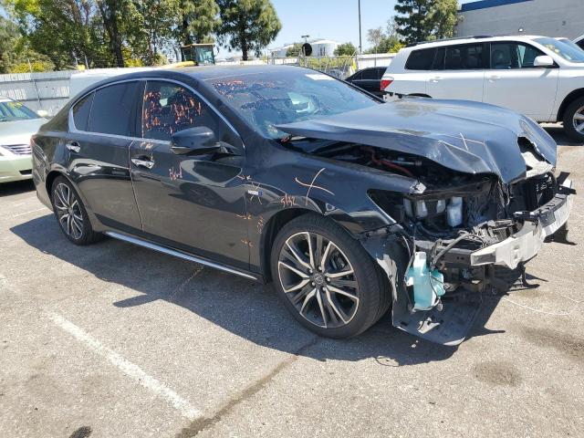 JH4KC2F91JC000251 - 2018 ACURA RLX SPORT HYBRID ADVANCE BLACK photo 4