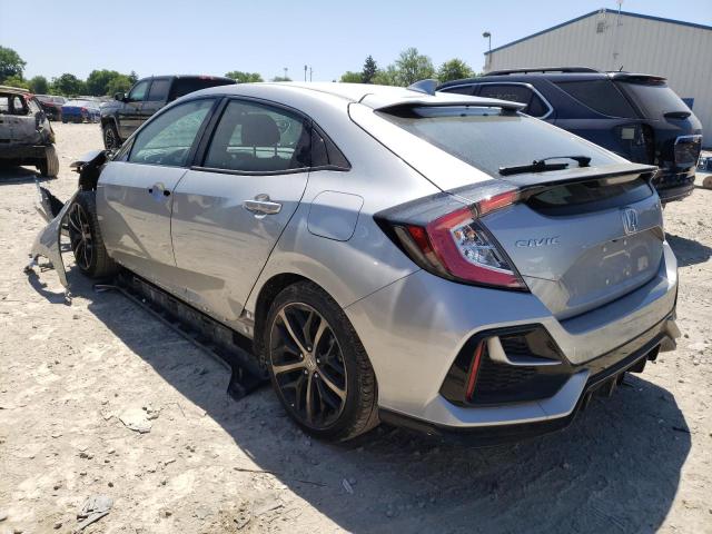 SHHFK7H43MU227290 - 2021 HONDA CIVIC SPORT Կապույտ լուսանկար 3