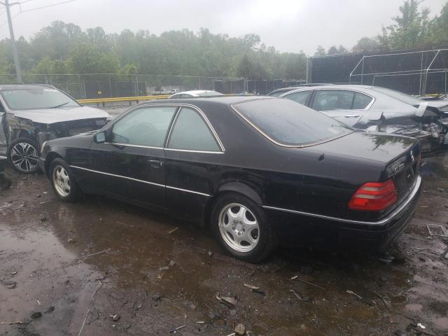 WDBGA70G1XA420452 - 1999 MERCEDES-BENZ CL 500 BLACK photo 2