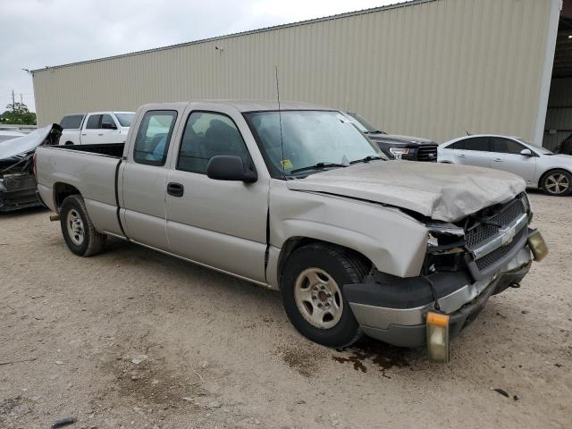 1GCEC19X14Z309674 - 2004 CHEVROLET SILVERADO C1500 SILVER photo 4