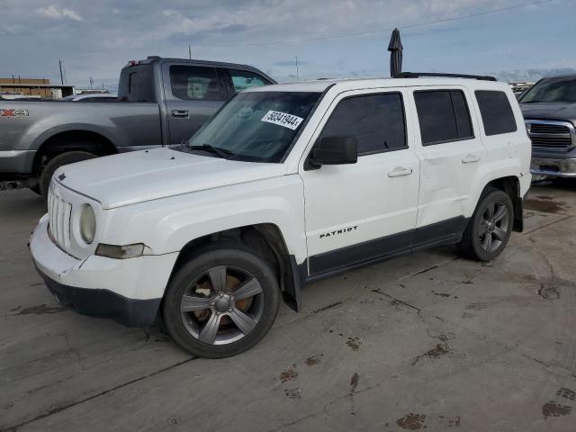 1C4NJPBA9ED674259 - 2014 JEEP PATRIOT SPORT WHITE photo 1