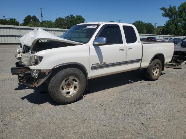 5TBRT34175S464287 - 2005 TOYOTA TUNDRA ACCESS CAB SR5 WHITE photo 1