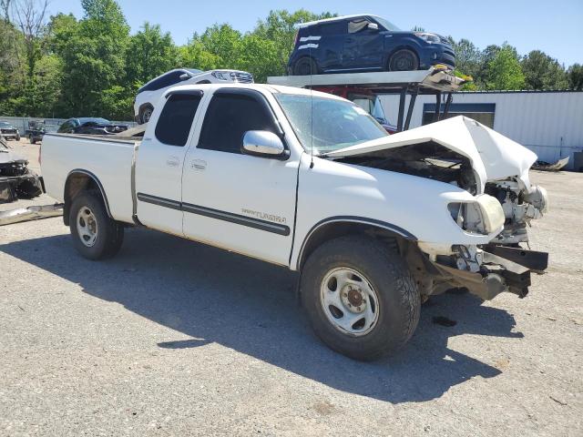 5TBRT34175S464287 - 2005 TOYOTA TUNDRA ACCESS CAB SR5 WHITE photo 4