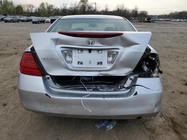 1HGCM56496A176400 - 2006 HONDA ACCORD LX SILVER photo 6