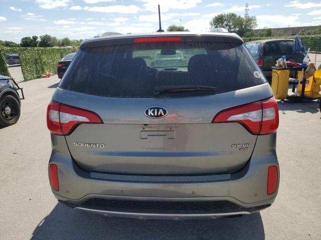 5XYKW4A78EG516683 - 2014 KIA SORENTO SX GRAY photo 6