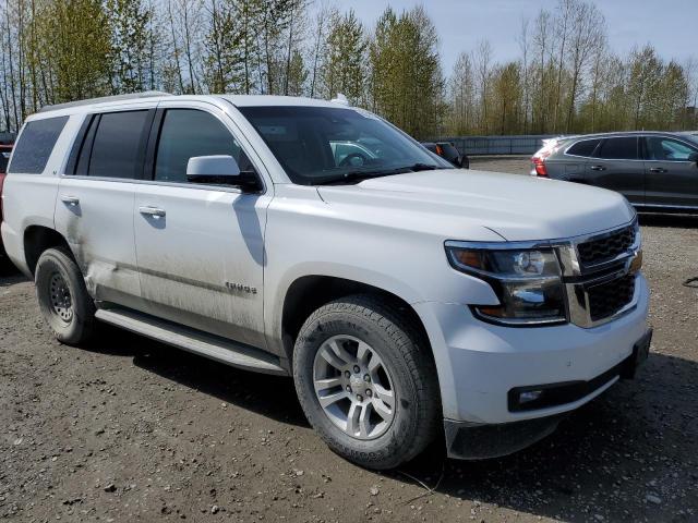 1GNSKBKC8KR313924 - 2019 CHEVROLET TAHOE K1500 LT WHITE photo 4