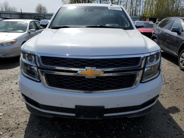 1GNSKBKC8KR313924 - 2019 CHEVROLET TAHOE K1500 LT WHITE photo 5