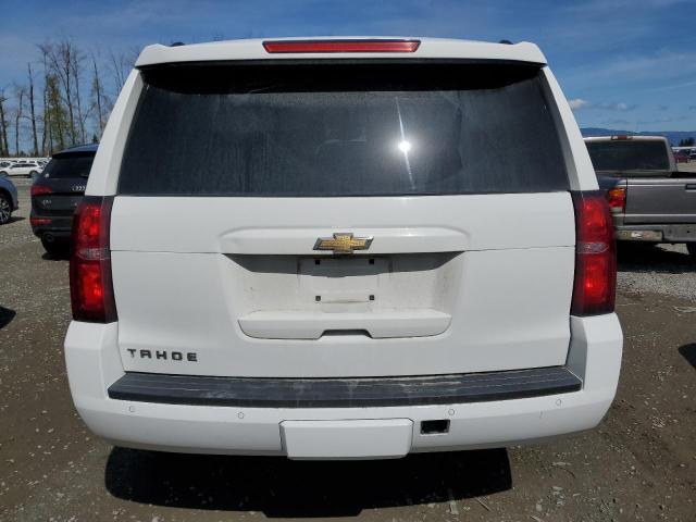 1GNSKBKC8KR313924 - 2019 CHEVROLET TAHOE K1500 LT WHITE photo 6