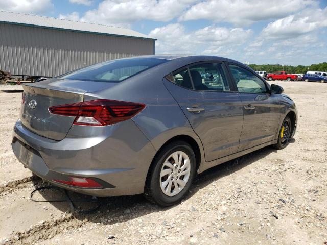 5NPD74LF2KH457273 - 2019 HYUNDAI ELANTRA SE GRAY photo 3