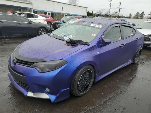 2T1BURHE4GC539948 - 2016 TOYOTA COROLLA L PURPLE photo 1