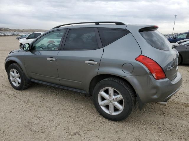 JN8AZ08W05W426914 - 2005 NISSAN MURANO SL GRAY photo 2