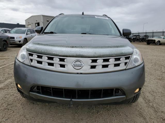 JN8AZ08W05W426914 - 2005 NISSAN MURANO SL GRAY photo 5