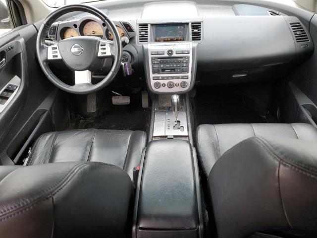 JN8AZ08W05W426914 - 2005 NISSAN MURANO SL GRAY photo 8